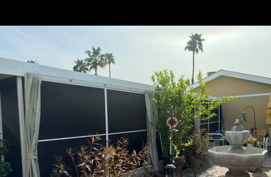 Patio Screen Enclosure completed by Valley Screens